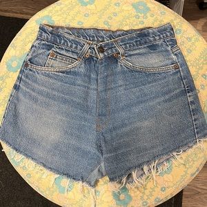 Reworked Vintage Levi’s Denim Shorts